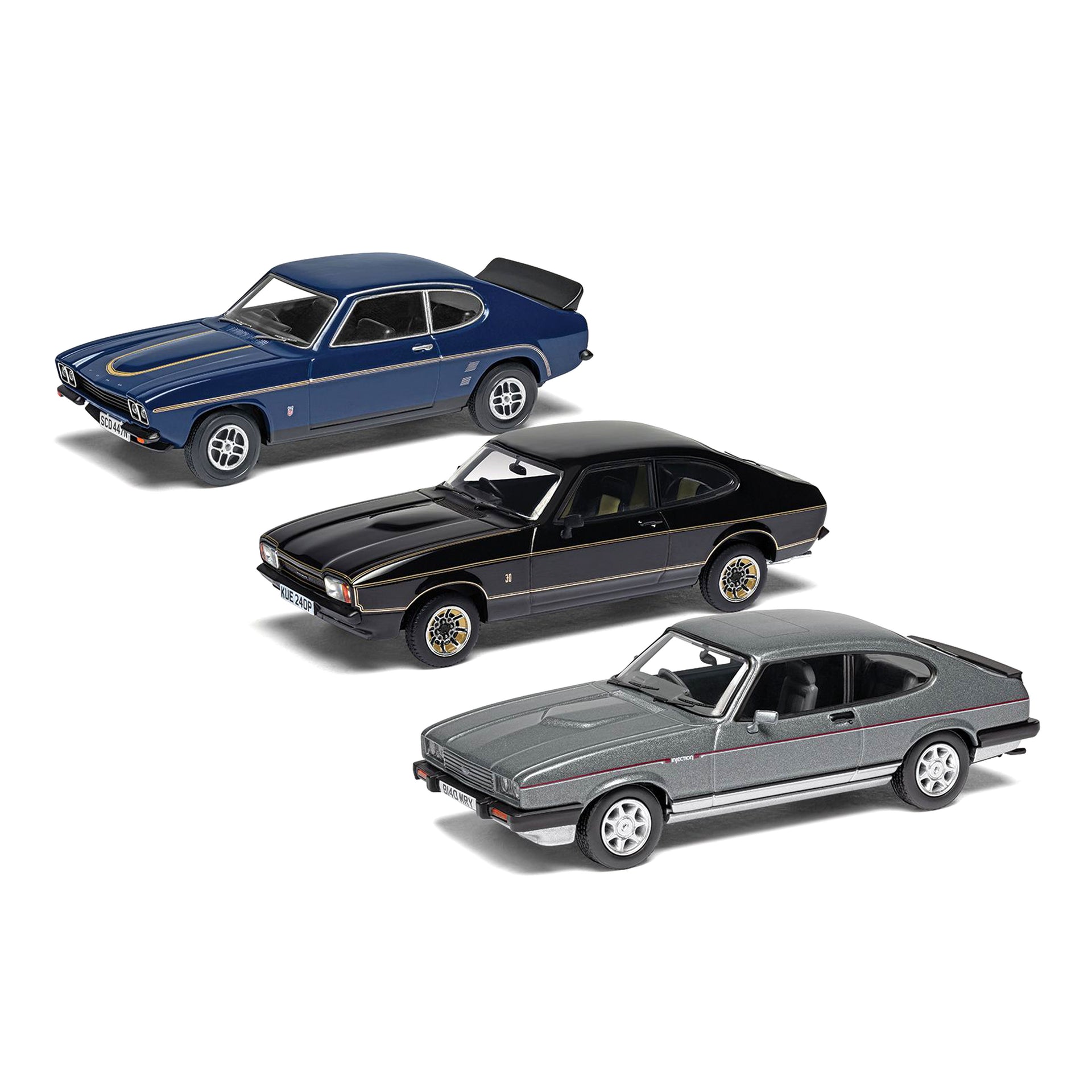 FORD CAPRI MK I GT 1969, Revell #28109, 1/43, jaune, neuf dans son