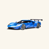 Ford GT LeMans Karosserieversion 2018 Blau 1:18