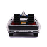 DMC Time Machine BTTF 3 Gris Hollywood Rides 1975 1/24