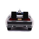 DMC Time Machine BTTF 3 Grey Hollywood Rides 1975 1:24