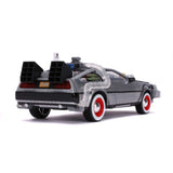 DMC Time Machine BTTF 3 Grau Hollywood Rides 1975 1:24