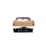 Chevrolet El Camino avec Figurine Taz Marron Hollywood Rides 1/24
