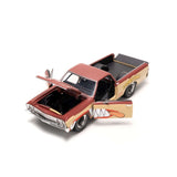 Chevrolet El Camino mit brauner Taz-Figur Hollywood Rides 1:24