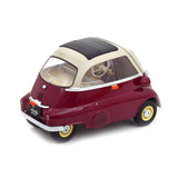 BMW Isetta 250 1959 Dark Red/Off White 1:12