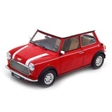 Mini Cooper LHD Rouge/Blanc 1/12