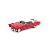 Cadillac Deville with soft top 1967 Red/White 1:18