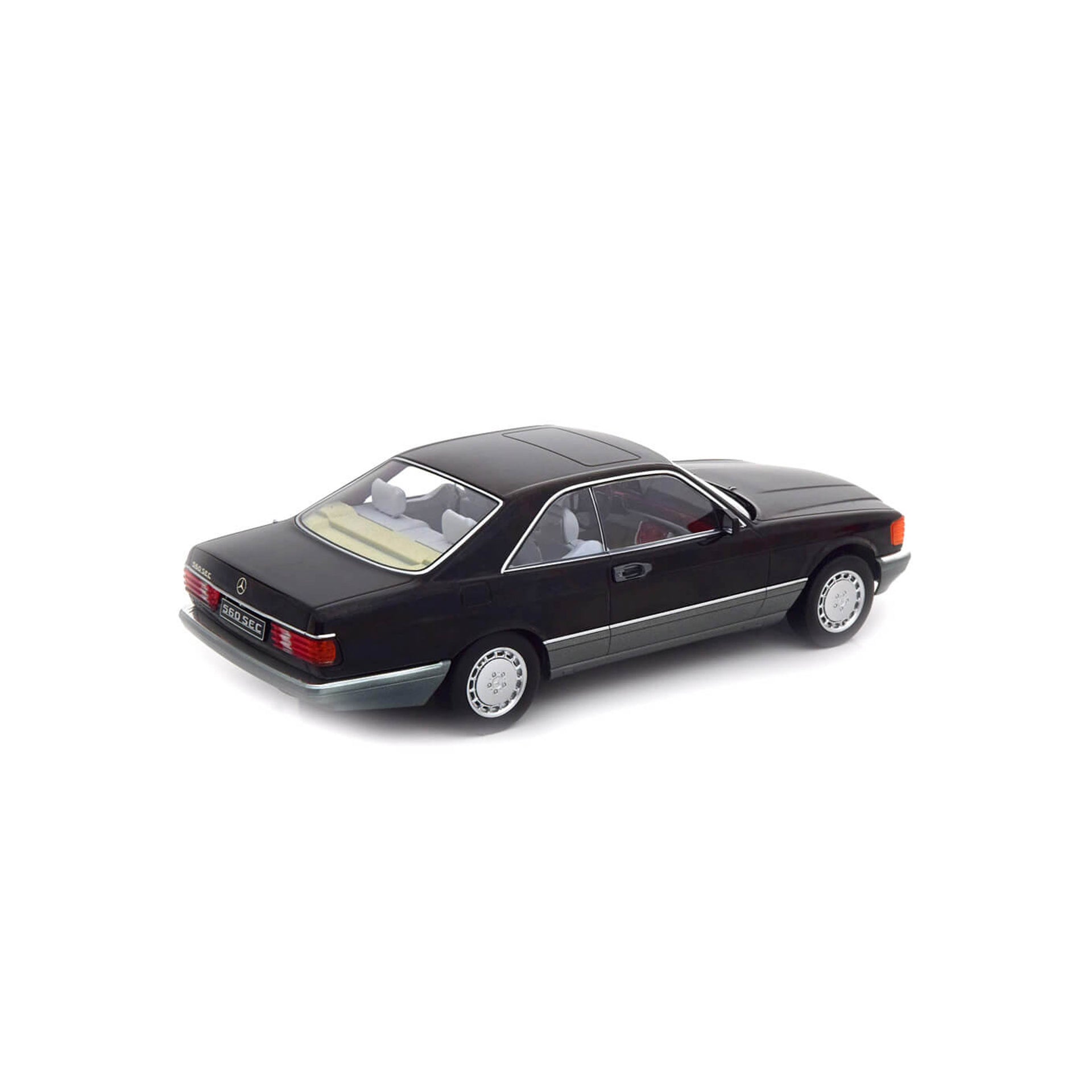 1:18 KK-Scale Mercedes 560 SEC C126 1985 black 1:18 KK-Scale Mercedes 560 SEC C126 1985 black