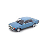 Mercedes 230E W123 1975 Light Blue Metallic 1:18