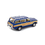 Jeep Grand Wagoneer 1989 Blue Metallic 1:18