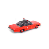 Dodge Monaco 1974 Chicago Fire Dpt Red/Black 1:18