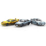Initial D Comic Edition 3 cars set 1:64