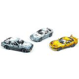 Initial D Comic Edition 3 cars set 1:64