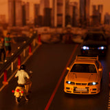 Nissan Skyline GT-R NISMO 400R R33 Jaune 1/64