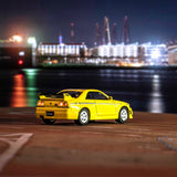 Nissan Skyline GT-R NISMO 400R R33 Jaune 1/64