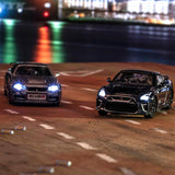 Nissan Skyline GT-R avec LED Gris 1/64