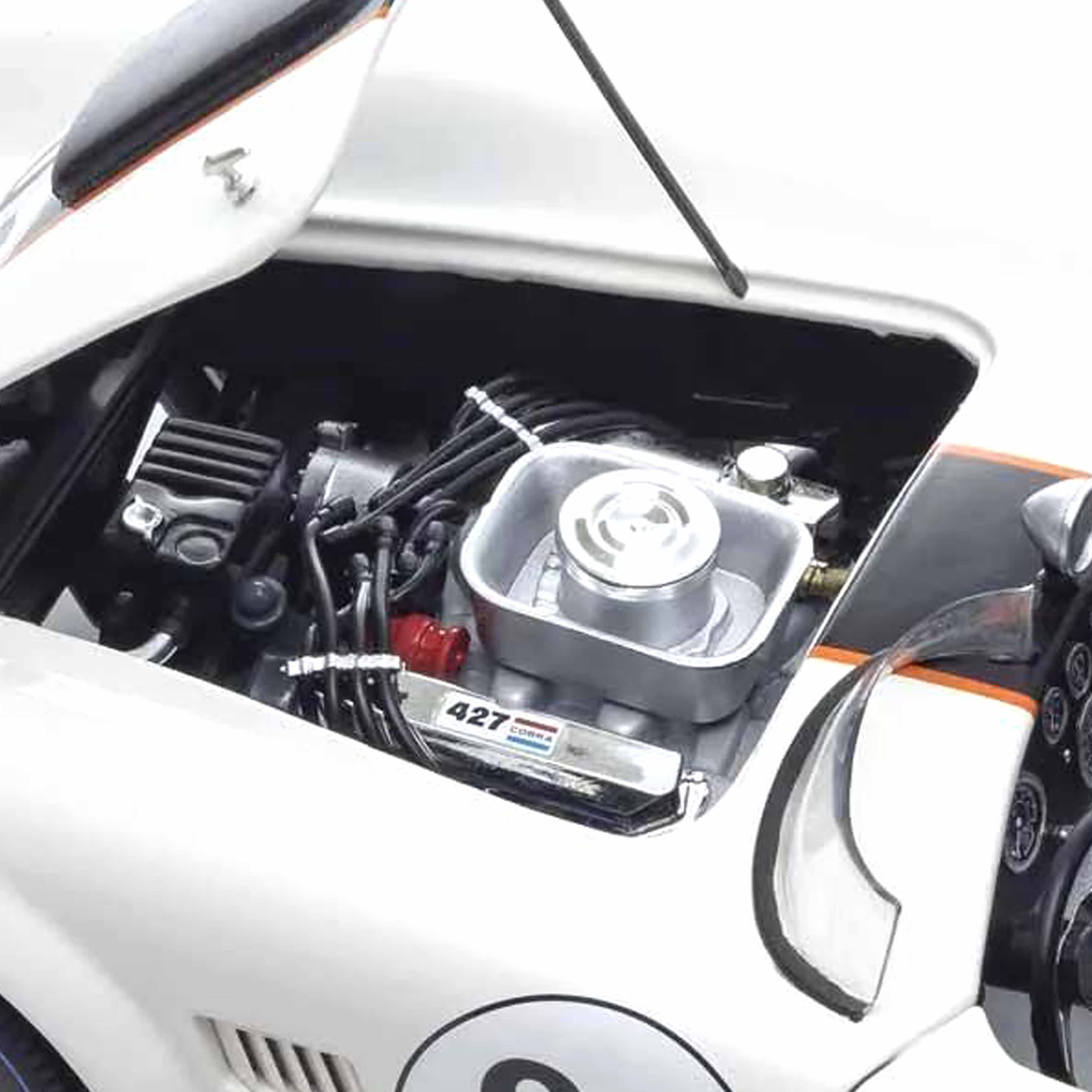 Kyosho 1:18 Shelby Cobra 427 S/C Spider #91 3e 500km Bridgehampton 1965 Scott 08047EW modèle Kyosho 1:18 Shelby Cobra 427 S/C Spider #91 3e 500km Bridgehampton 1965 Scott 08047EW modèle