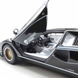 Lamborghini Countach LP5000 Black/White 1:18