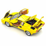 Lamborghini Countach LP5000 Quattrovalvole Yellow 1:18