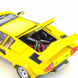 Lamborghini Countach LP5000 Quattrovalvole Yellow 1:18