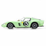 Ferrari 250 GTO 1962 Goodwood Tourist Trophy Light Green n°15 1:18