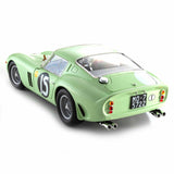 Ferrari 250 GTO 1962 Goodwood Tourist Trophy Light Green n°15 1:18