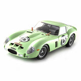 Ferrari 250 GTO 1962 Goodwood Tourist Trophy Light Green n°15 1:18