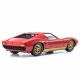 Lamborghini Miura P400 Rot / Blaues Interieur 1:12