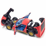 Lamborghini Miura P400 Rot / Blaues Interieur 1:12