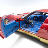 Lamborghini Miura P400 Rot / Blaues Interieur 1:12
