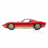 Lamborghini Miura P400 Rot / Blaues Interieur 1:12