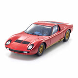 Lamborghini Miura P400 Rot / Blaues Interieur 1:12