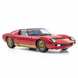 Lamborghini Miura P400 Rot / Blaues Interieur 1:12