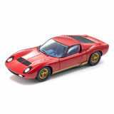 Lamborghini Miura P400 Rot / Blaues Interieur 1:12