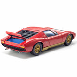 Lamborghini Miura P400 Rot / Blaues Interieur 1:12