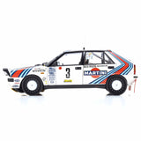 Lancia Delta HF 4WD 1988 Monte Carlo Rally LANCIA MARTINI N°3 1/18