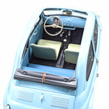 Fiat Nuova 500 Heavenly Blue 1:18