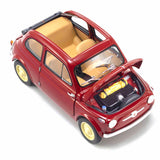 Fiat Nuova 500 Coral Red 1:18