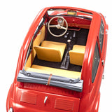 Fiat Nuova 500 Coral Red 1:18