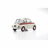Fiat Nuova 500 Sport Hellgrau/rote Linie