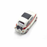 Fiat Nuova 500 Sport Hellgrau/rote Linie