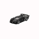 Bugatti Vision Gran Turismo Schwarz 2015 1:64