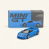 Bugatti EB110 Super Sport Bugatti Blue 1995 1:64