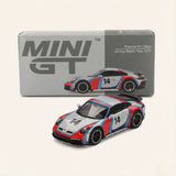 Porsche 911 (992) Dakar Ice Grey Metallic Rally Tribute 2024 1:64