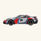 Porsche 911 (992) Dakar Ice Grey Metallic Rally Tribute 2024 1:64