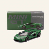 Lamborghini Countach LPI 800-4 Verde Medio 2022 1:64