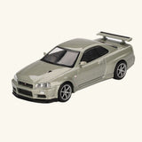 Nissan Skyline GT-R (R34) V-Spec II Nür Jade Millennium 2002 1:64