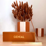 Incense sticks Genial sandalwood leather with holder