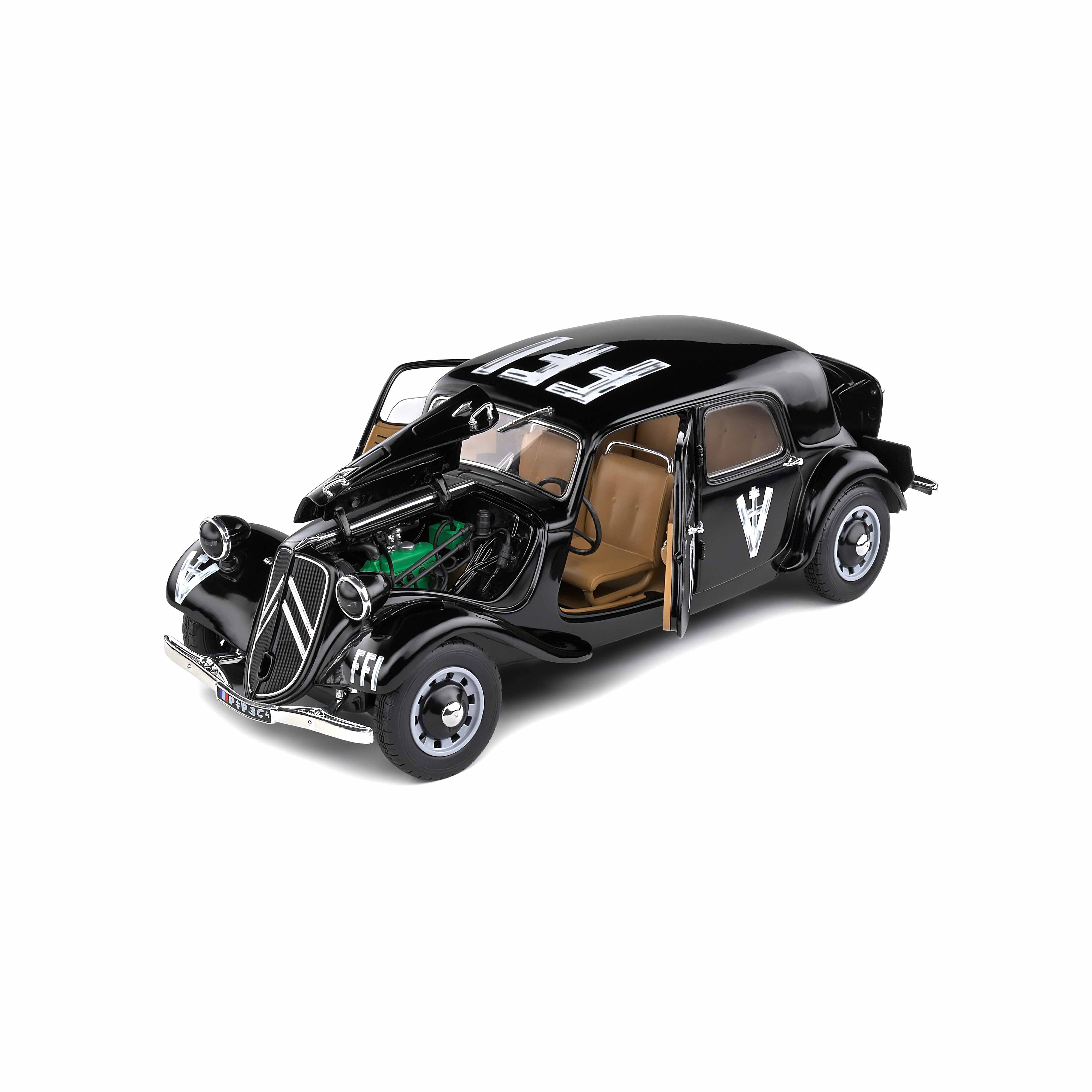 Special Edition by Maisto 1:18 - Model sedan - Citroën Traction Avant FFI (Forces Françaises de Special Edition by Maisto 1:18 - Model sedan - Citroën Traction Avant FFI (Forces Françaises de