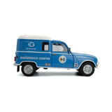 Renault 4L F4 Gordini Service Blue 1976 1:18