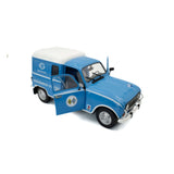 Renault 4L F4 Gordini Service Blue 1976 1:18